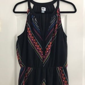 Black printed Maxi Dress!
